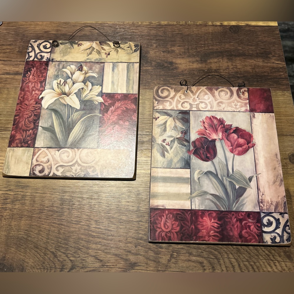 Custom Floral Wall Art